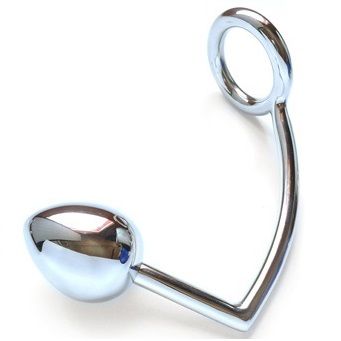 Cockring de Acero con Bola Anal | Estimulación Extra y Erección Firme