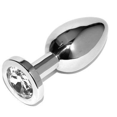 Plug Anal de Acero con Cristal | Ideal para Mujeres y Hombres