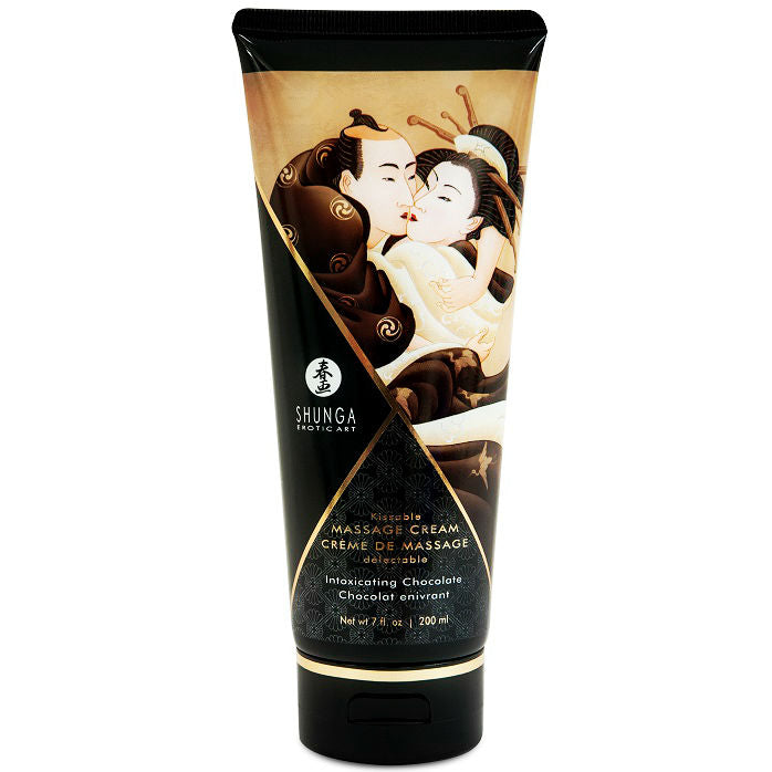 Crema de Masaje Sensual con Aroma a Chocolate – Placer y Seducción en Cada Caricia