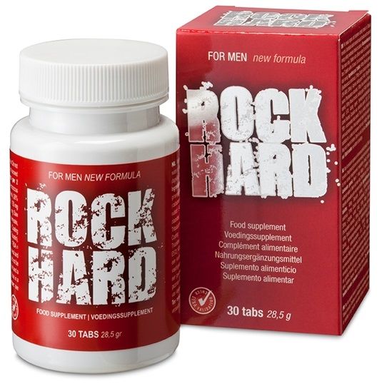 Rock Hard – Suplemento Natural para Potencia y Rendimiento Masculino (30 cápsulas)
