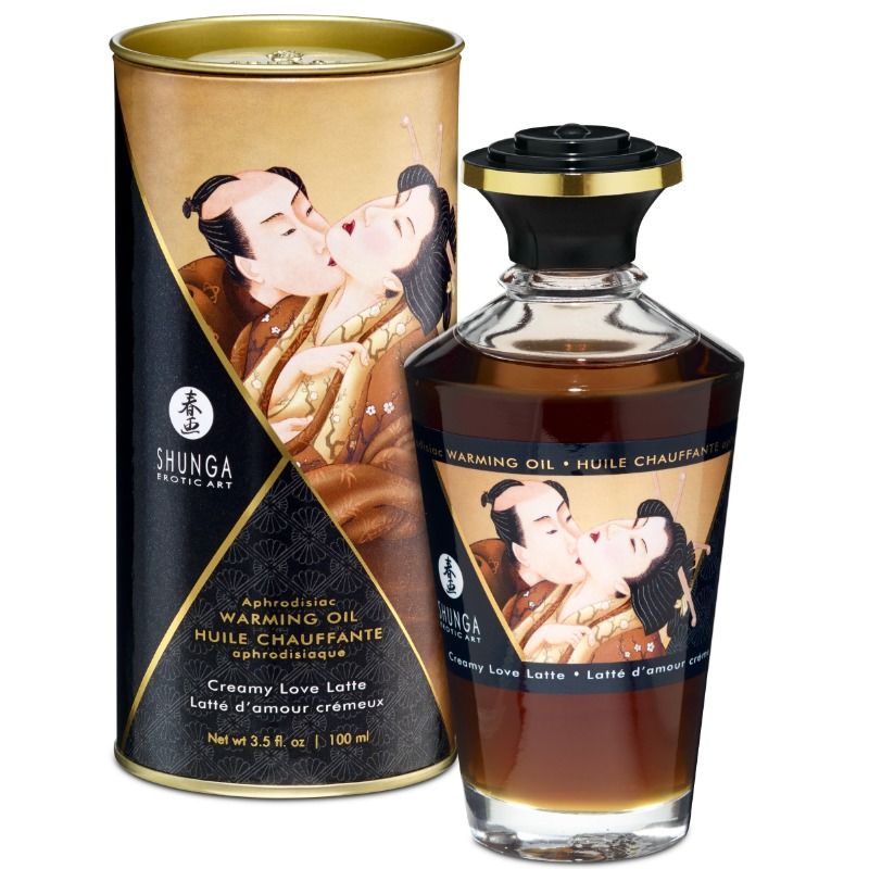 Aceite de Masaje Afrodisíaco Shunga – Café & Efecto Calor