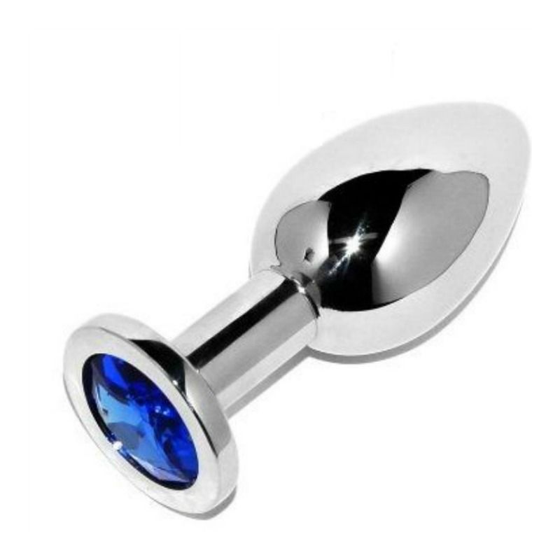 Plug Anal de Acero con Cristal | Elegancia y Placer Unisex