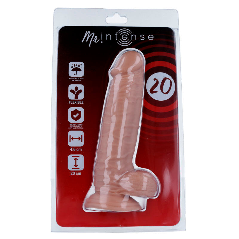 BRUMAREAL - 20 PENE REALISTICO 20 CM -O- 4.6 CM