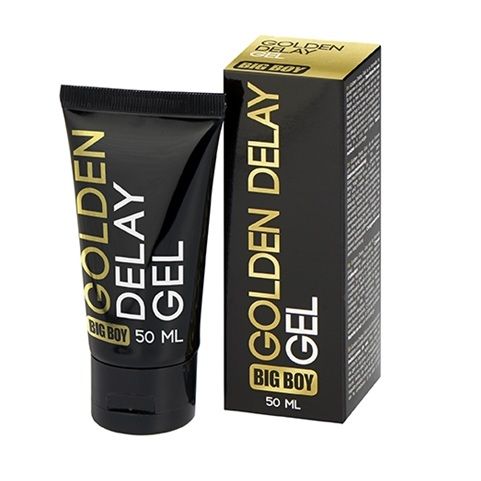 🔥 Big Boy Golden Delay Gel – Controla el Orgasmo, Prolonga el Placer