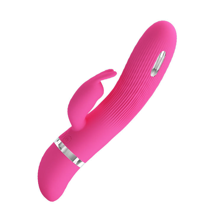 Vibrador de Conejo con Estimulación Eléctrica y 7 Funciones Potentes
