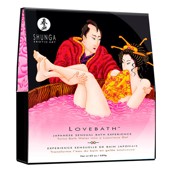 Shunga LoveBath – Baño Sensual y Relajante FRUTA DEL DRAGON