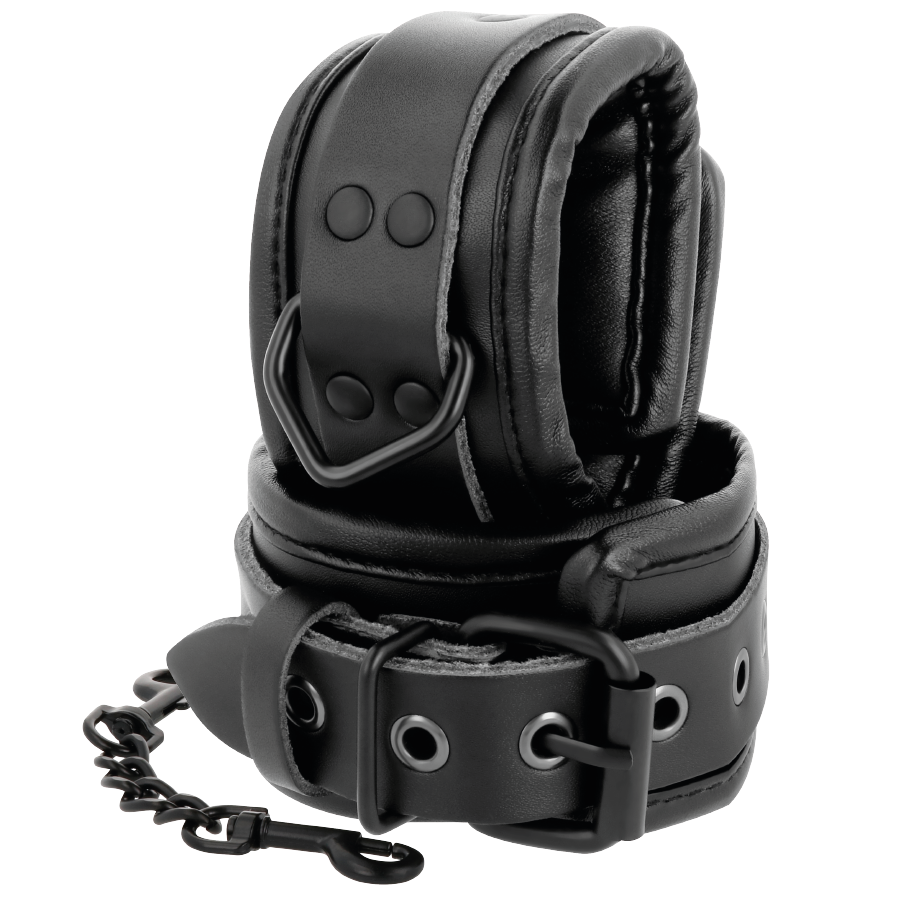 ESPOSAS AJUSTABLES TOBILLOS LEATHER NEGRO