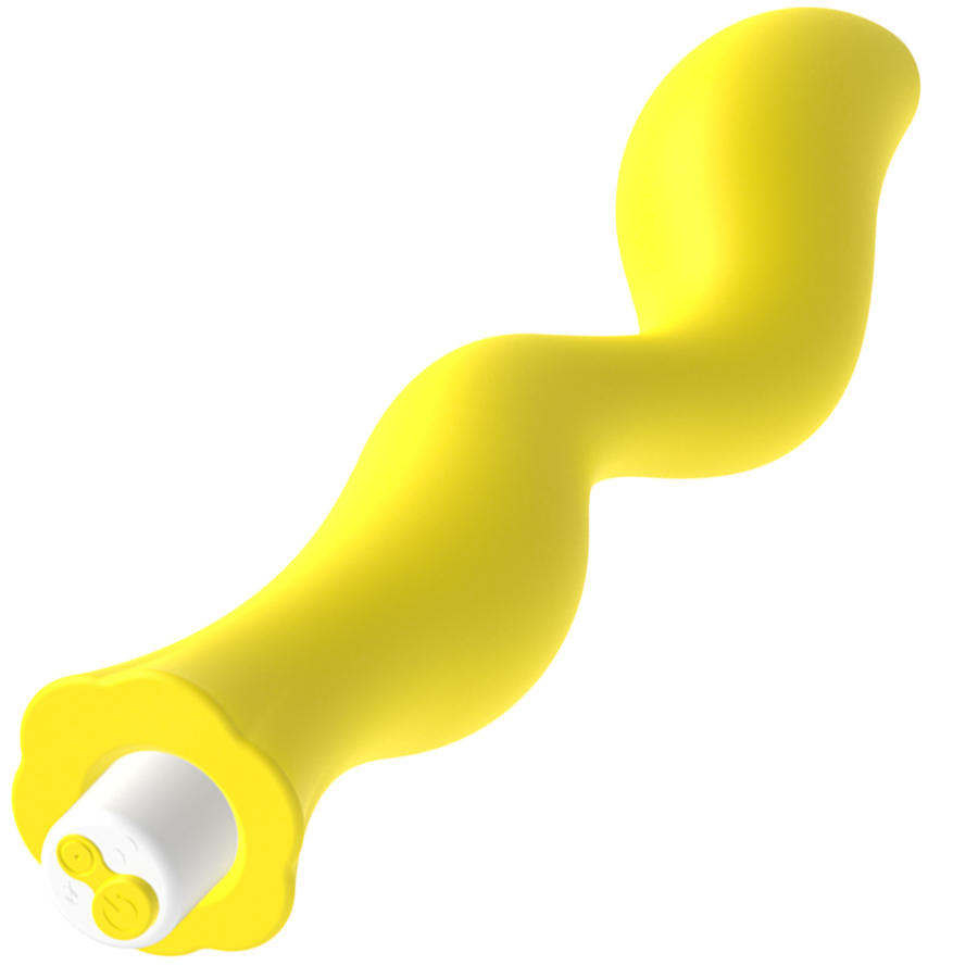 VIBRADOR PUNTO G AMARILLO