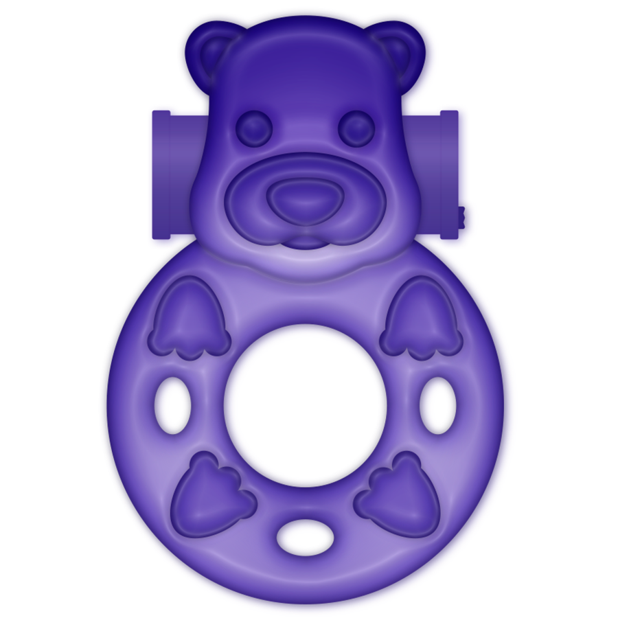 ANILLO VIBRADOR CONEJITO LILA