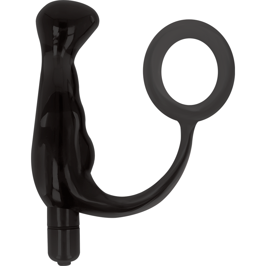 VIBRADOR PROSTTICO NEGRO 10 CM