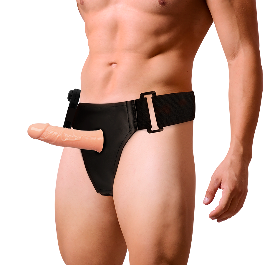 Bruma Harness Series: Arnés Hueco Vibrador Realista