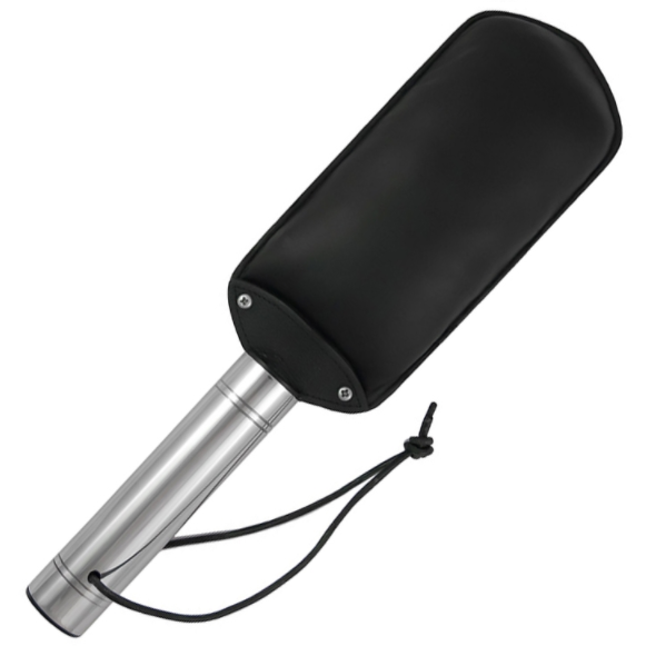 Pala Azotadora de Cuero y Acero Inoxidable | Juego BDSM Premium
