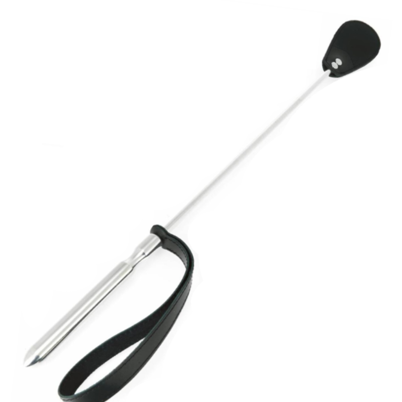 Fusta de Montar de Acero Inoxidable con Doble Piel | Accesorio BDSM