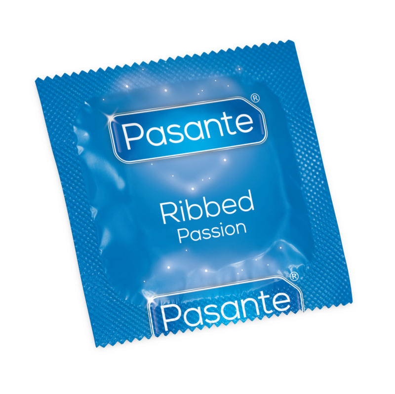 Pasante Ribbed Passion – 12 uds