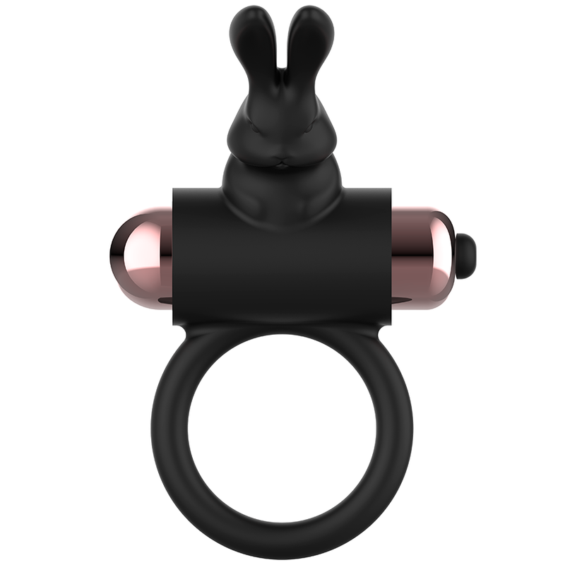 COCK RING ANILLO VIBRADOR NEGRO / GOLD