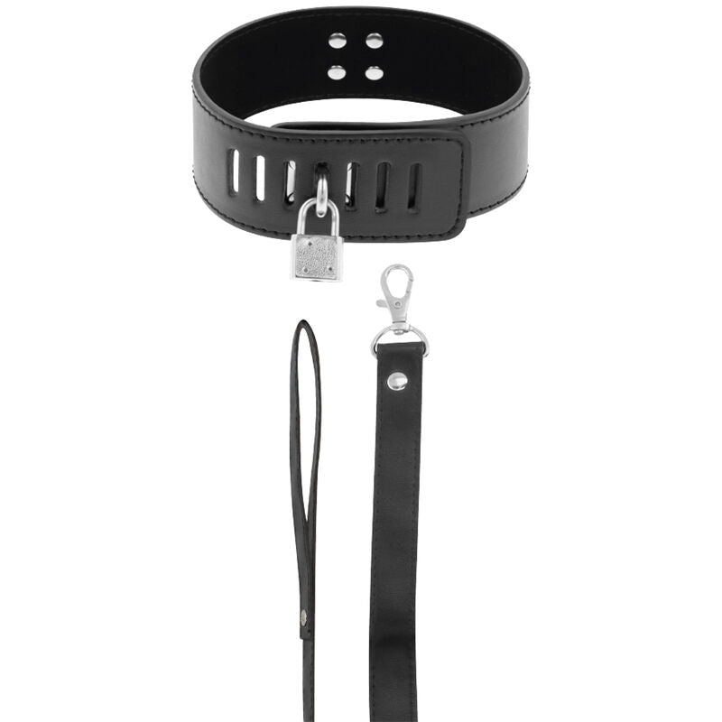 Control Absoluto con Estilo: Collar de Neopreno y Puleather