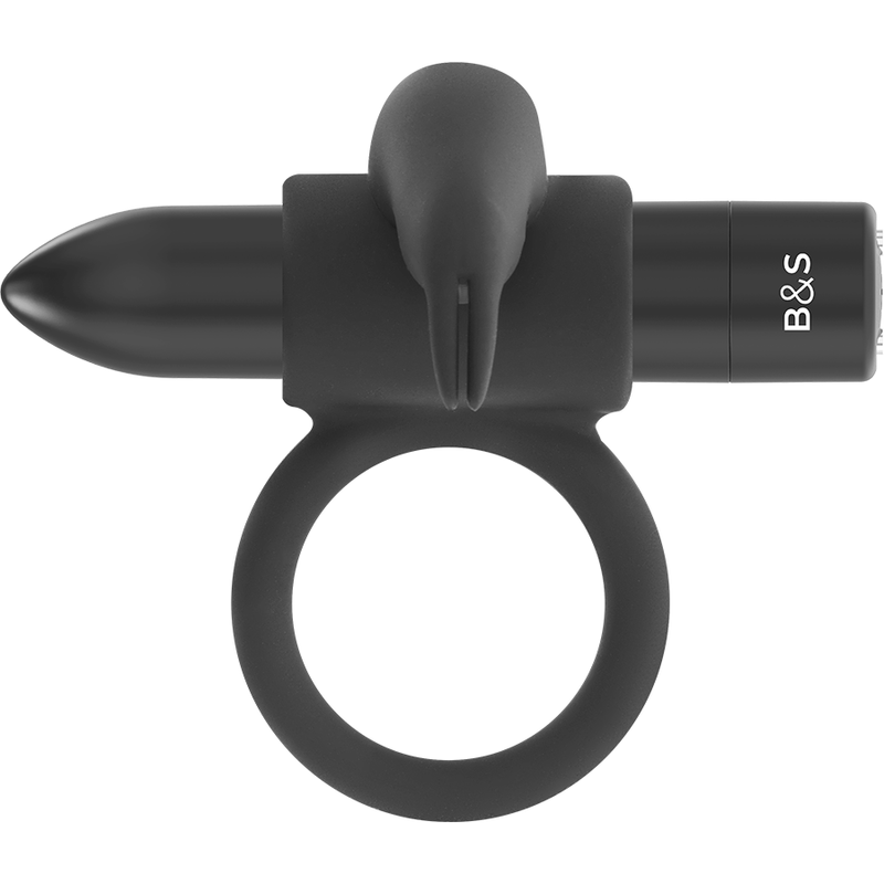ANILLO 10 MODOS VIBRACION NEGRO