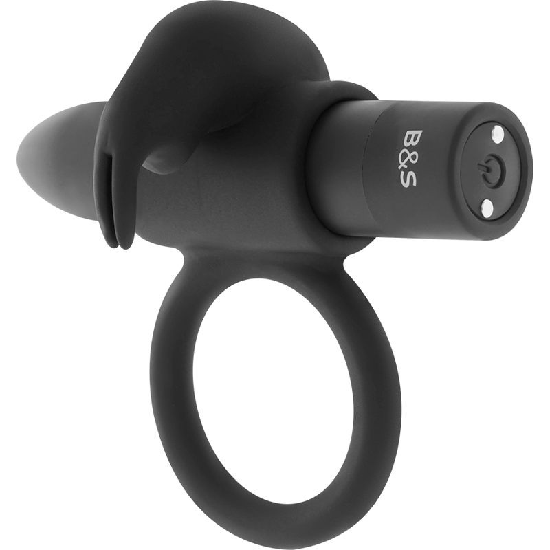 ANILLO 10 MODOS VIBRACION NEGRO