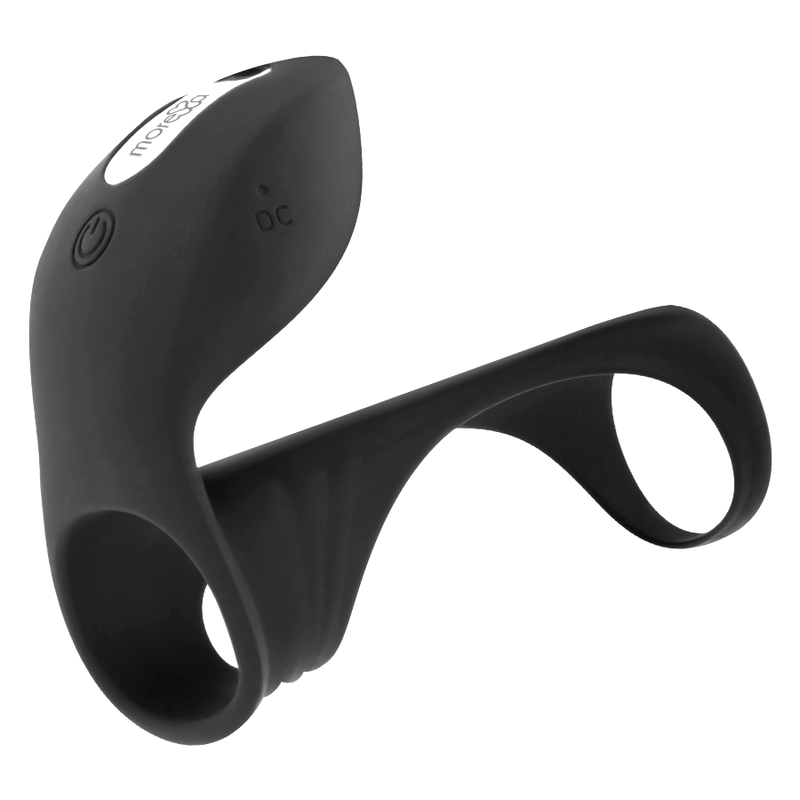 POTENTE ANILLO VIBRADOR CON FUNDA DE ENGROSAMIENTO MASCULINO