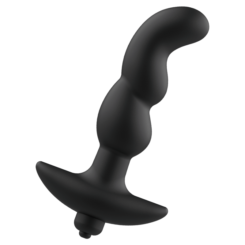 MASAJEADOR ANAL CON VIBRACIÓN NEGRO MODELO 2